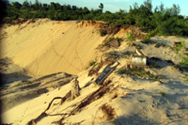 Đột nhập “động cát tặc” lớn nhất Hà Tĩnh