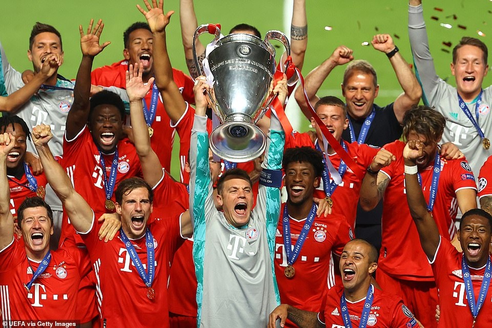 Bayern Munich lập kỷ lục trong ngày đăng quang ở Champions League - 6 Bayern Munich lập kỷ lục trong ngày đăng quang ở Champions League - 6