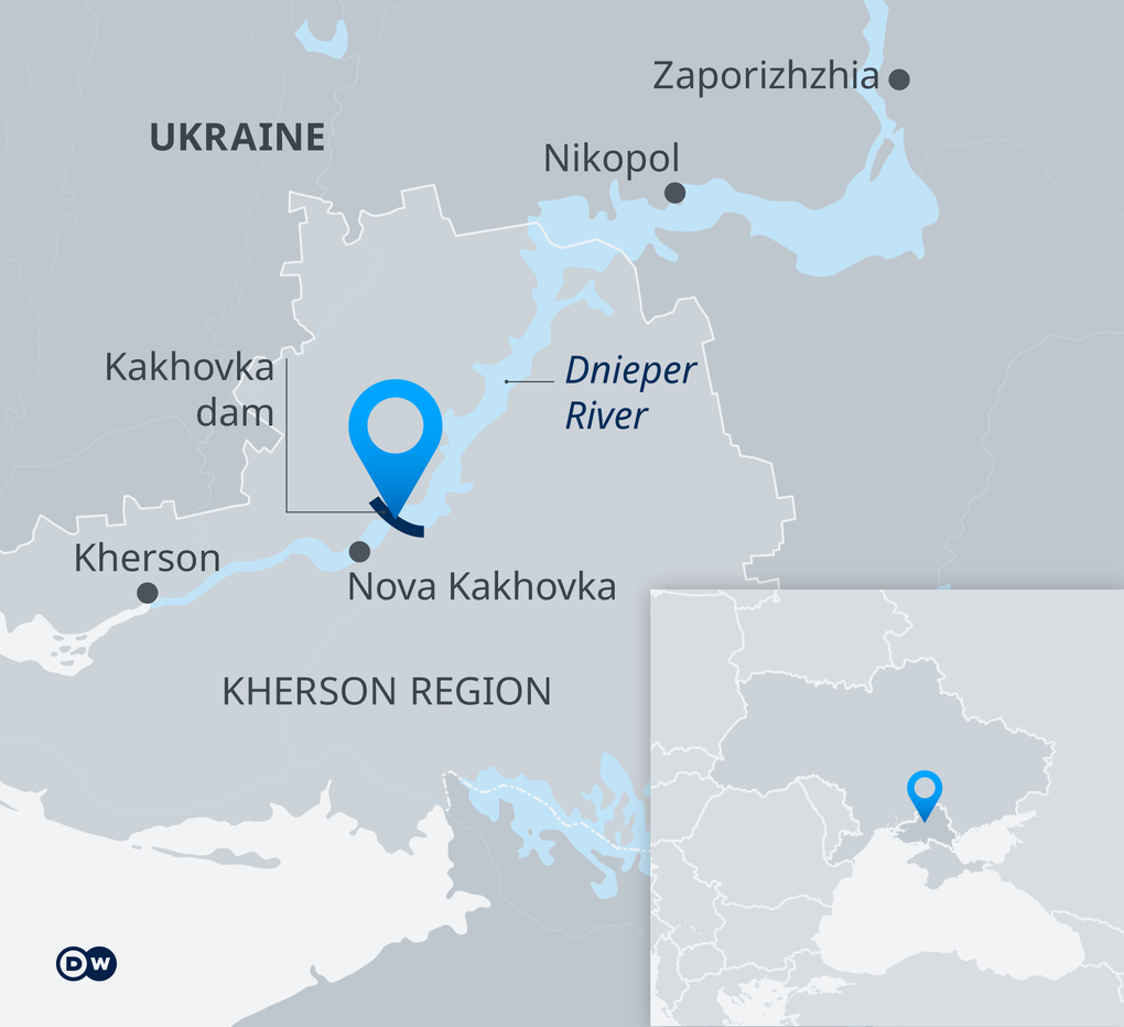 Ukraine cảnh báo thảm kịch sau vụ đập chiến lược bị đánh sập - 2 Ukraine cảnh báo thảm kịch sau vụ đập chiến lược bị đánh sập - 2