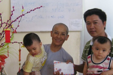 Hơn 17 triệu đồng đến với các bé chùa Long an