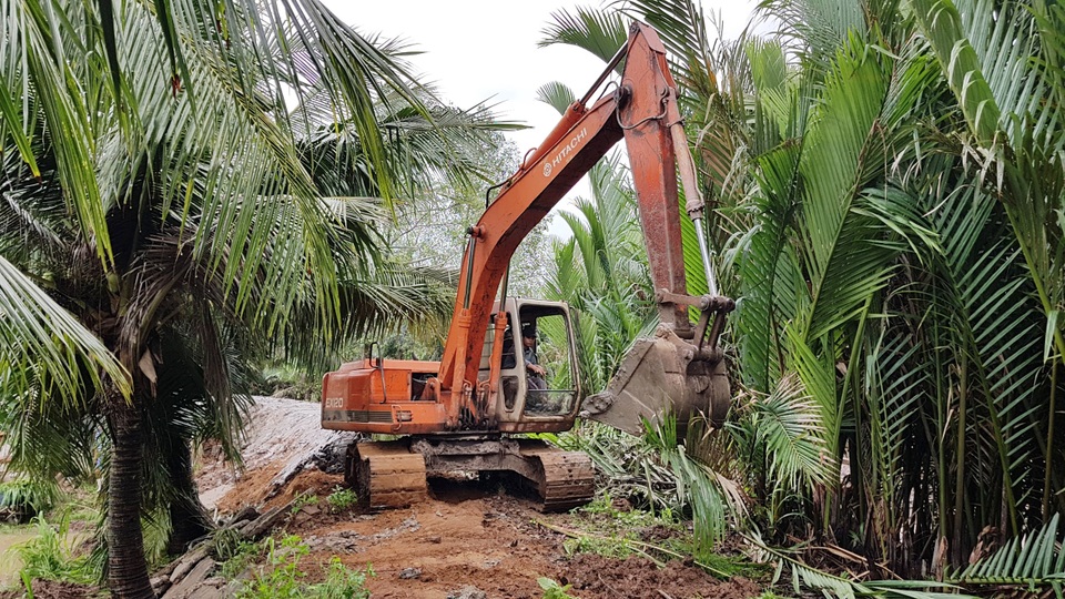 Xứ cù lao Sóc Trăng lao đao vì triều cường - 3 Xứ cù lao Sóc Trăng lao đao vì triều cường - 3