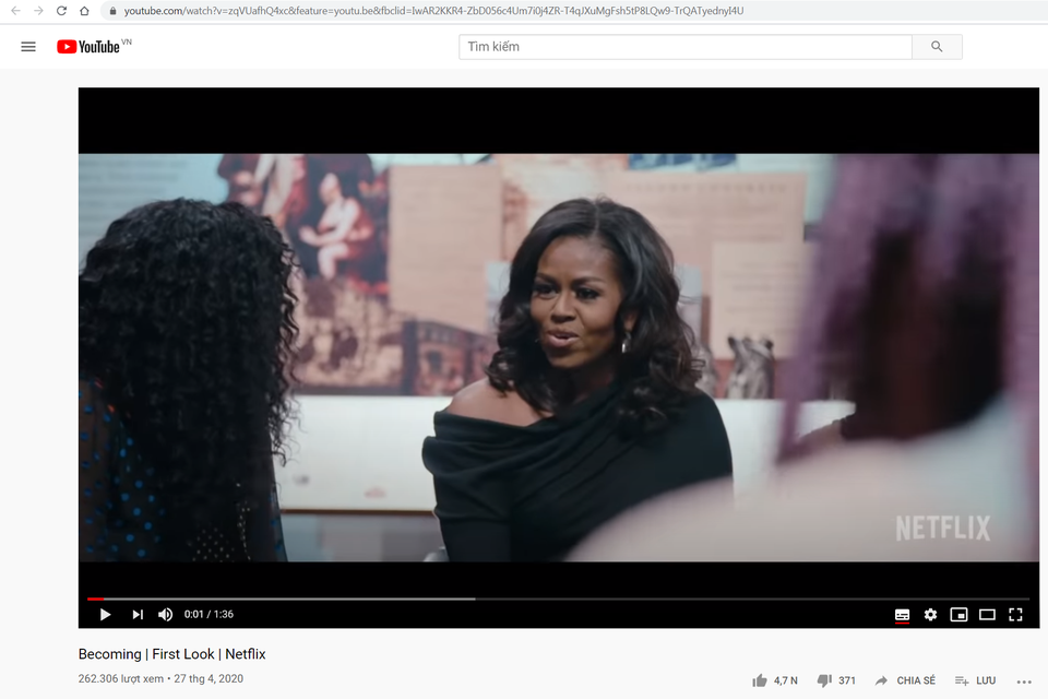 Netflix ra mắt phim về cuộc đời Michelle Obama và hồi ký “Chất Michelle” - 2 Netflix ra mắt phim về cuộc đời Michelle Obama và hồi ký “Chất Michelle” - 2