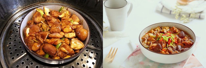 Gà hấp mềm thơm cho bữa tối - Ảnh 4. Gà hấp mềm thơm cho bữa tối - Ảnh 4.