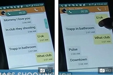 Những tin nhắn "lạnh người" từ nạn nhân bên trong hộp đêm bị xả súng