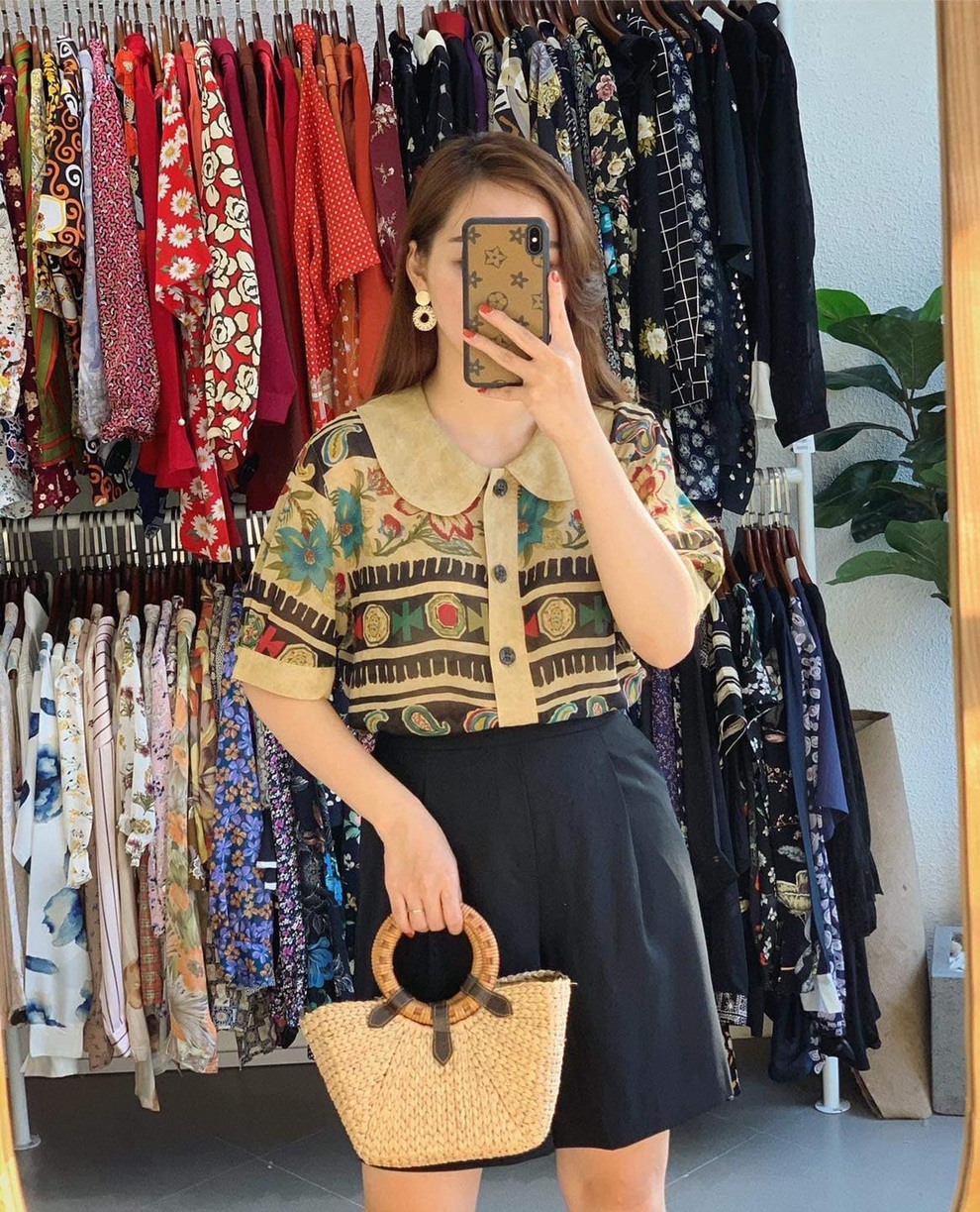 Vintage Boutique chia sẻ kiểu áo sơ mi đang gây thu hút hè này - 2 Vintage Boutique chia sẻ kiểu áo sơ mi đang gây thu hút hè này - 2