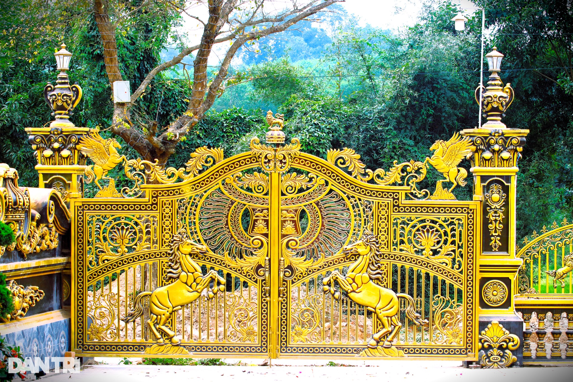 Hoa mắt với tòa lâu đài dát vàng của đại gia phế liệu ở quê lúa Nghệ An - 4 Hoa mắt với tòa lâu đài dát vàng của đại gia phế liệu ở quê lúa Nghệ An - 4