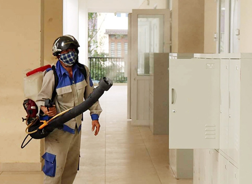 Hà Tĩnh: Gần 190 trường học được phun hóa chất diệt khuẩn, phòng chống virus Corona - 1 Hà Tĩnh: Gần 190 trường học được phun hóa chất diệt khuẩn, phòng chống virus Corona - 1