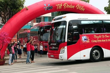 Xuân đã về trên những chuyến xe yêu thương