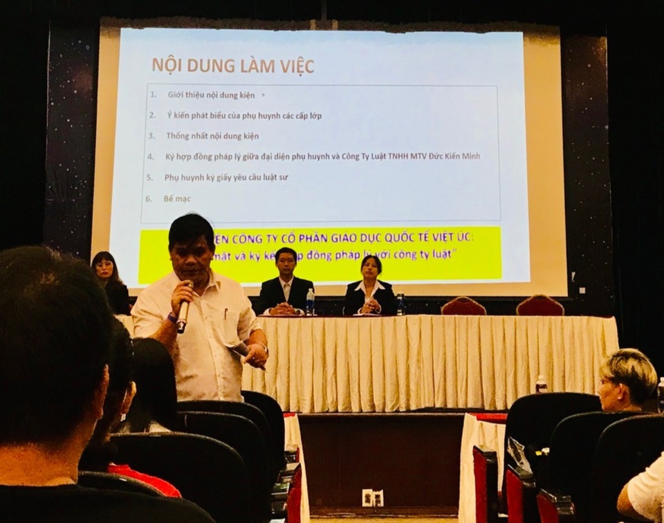 Bố mẹ nêu quan điểm, con bị trường quốc tế buộc thôi học - 3 Bố mẹ nêu quan điểm, con bị trường quốc tế buộc thôi học - 3