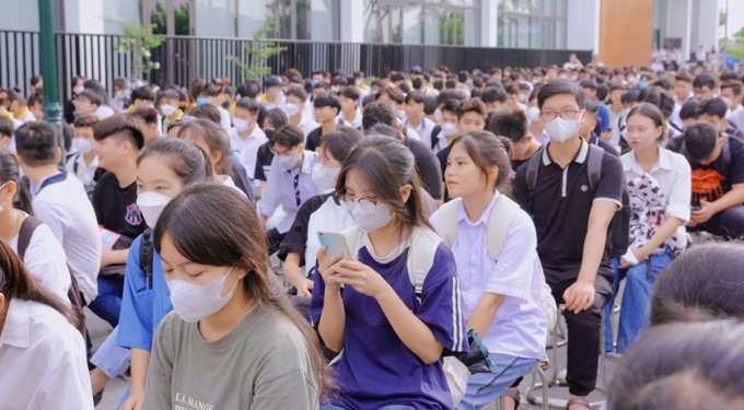 Không khí tựu trường tại CTECH.