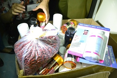 Hơn 100 thùng thực phẩm chức năng giả “tấn công” thủ đô