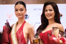 Người mẫu Như Vân thi hoa hậu ở tuổi 33