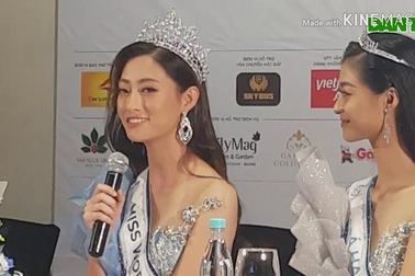 Tân hoa hậu Lương Thùy Linh nói về tiêu chuẩn bạn trai