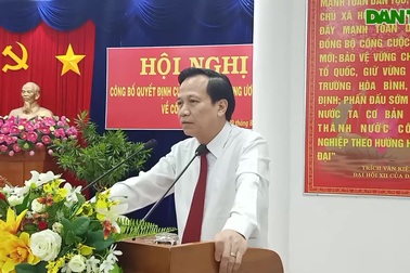 Bộ trưởng Đào Ngọc Dung phát biểu tại hội nghị