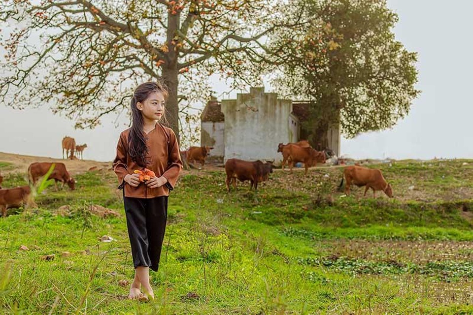 Ngắm nét xinh xắn trong veo của em bé thôn quê - 2 Ngắm nét xinh xắn trong veo của em bé thôn quê - 2