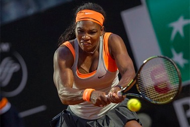 Serena Williams, Sharapova cùng tiến ở Rome