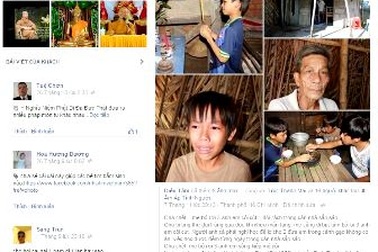Ăn cắp bài nhân ái báo Dân trí, đưa tài khoản riêng lên Facebook gom tiền