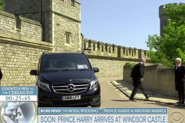 Hoàng tử Harry cùng anh trai - Hoàng tử William tới Lâu đài Windsor