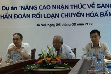 Phát hiện 50 rối loạn chuyển hóa bẩm sinh chỉ bằng 1 giọt máu