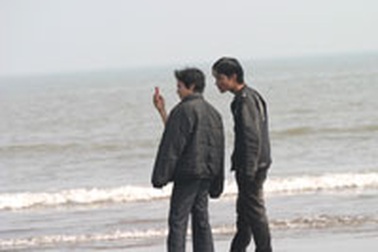 Biển Quất Lâm ngày mùa đông nhiều nắng