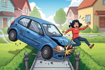 Lái xe tông hàng xóm vì mâu thuẫn lối đi chung ở TPHCM