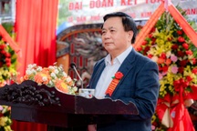 Ông Nguyễn Xuân Thắng dự ngày hội Đại đoàn kết tại Huế