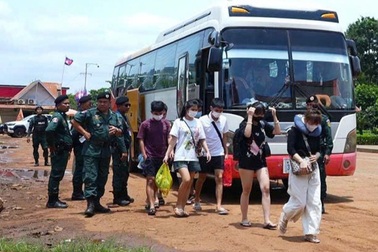 Tây Ninh tiếp nhận 86 công dân từ Campuchia