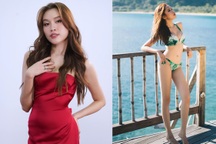 Nữ MC chân dài 1,1m thi hoa hậu: "Đi tàu xe, tôi thấy chân mình thừa thãi"