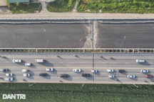 Đổ mẻ bê tông cuối cùng hợp long cầu Vĩnh Tuy 2