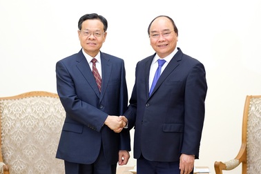 Thủ tướng tiếp Chủ tịch Khu tự trị dân tộc Choang - Trung Quốc