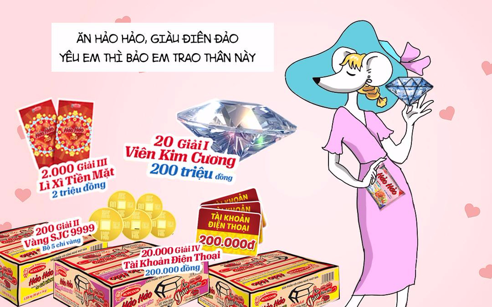 Điên đảo “quăng thính” cùng Hảo Hảo mùa Valentine - 6 Điên đảo “quăng thính” cùng Hảo Hảo mùa Valentine - 6