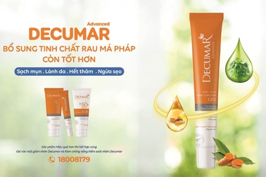 Decumar Advanced phiên bản chăm sóc da mụn hoàn hảo mới: Nhanh hơn, đột phá hơn