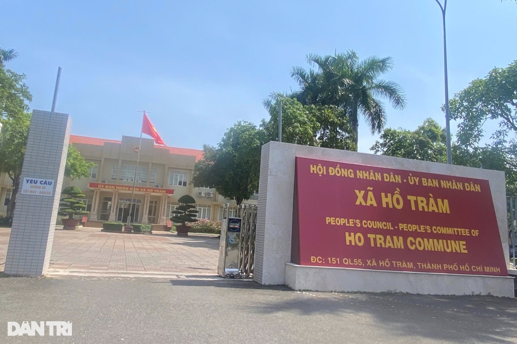 Xã mới ở Bà Rịa – Vũng Tàu thay bảng hiệu có địa chỉ thuộc TPHCM