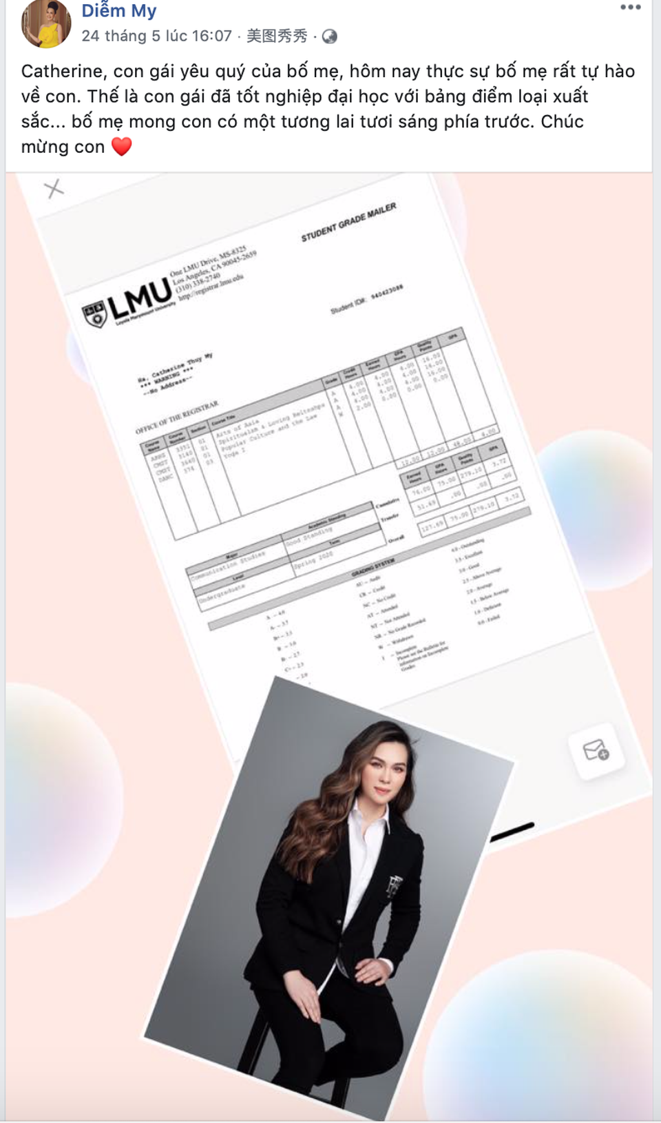 Trầm trồ tài sắc hai ái nữ học giỏi tại Mỹ của diễn viên Diễm My - 2 Trầm trồ tài sắc hai ái nữ học giỏi tại Mỹ của diễn viên Diễm My - 2