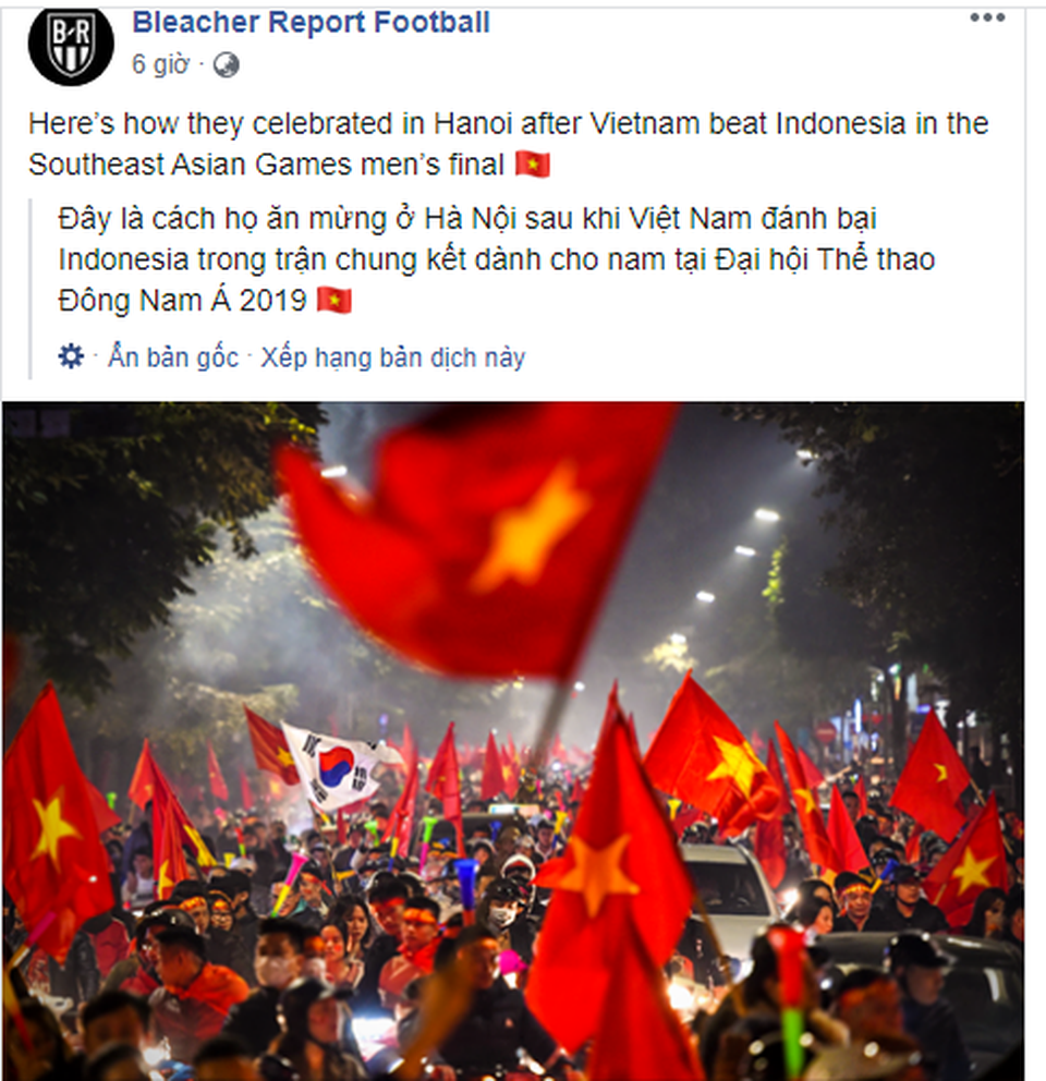 Báo Mỹ ấn tượng với hình ảnh ăn mừng sau kỳ tích HCV của U22 Việt Nam - 1 Báo Mỹ ấn tượng với hình ảnh ăn mừng sau kỳ tích HCV của U22 Việt Nam - 1