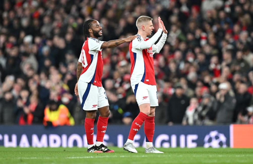 Arsenal thắng PSV 9-3, giành vé vào tứ kết Champions League gặp Real Madrid - 1 Arsenal thắng PSV 9-3, giành vé vào tứ kết Champions League gặp Real Madrid - 1