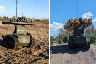 Ukraine tung robot phun lửa 2.500⁰C ra chiến trường