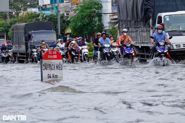 Mùa hạn mặn kỳ lạ: Nơi ruộng đồng khô khốc, chỗ đường hóa thành sông