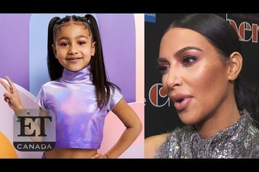 Kim Kardashian vui khi con gái lên bìa tạp chí