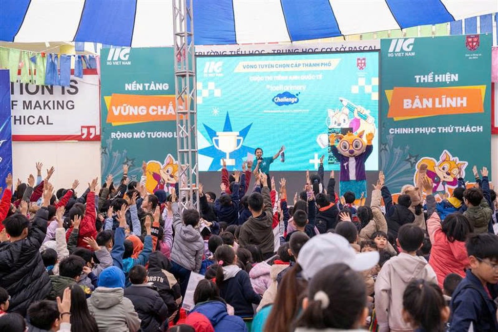 Khởi động cuộc thi tiếng Anh TOEFL Challenge cho học sinh lớp 2-9 - 1 Khởi động cuộc thi tiếng Anh TOEFL Challenge cho học sinh lớp 2-9 - 1