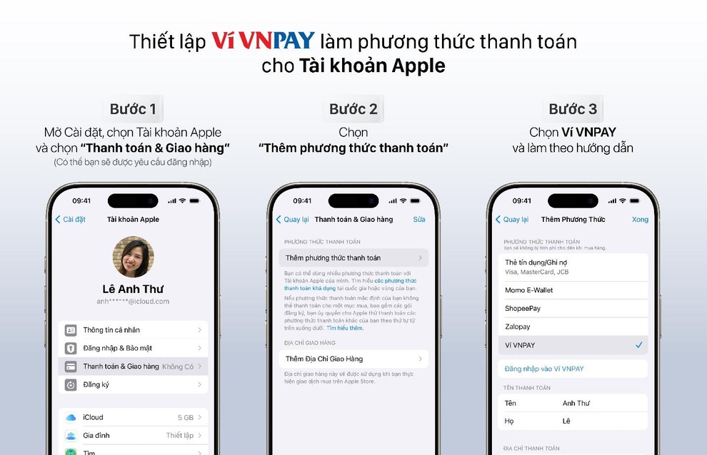 Ví VNPAY trở thành phương thức thanh toán cho App Store và dịch vụ Apple tại Việt Nam - 2 Ví VNPAY trở thành phương thức thanh toán cho App Store và dịch vụ Apple tại Việt Nam - 2