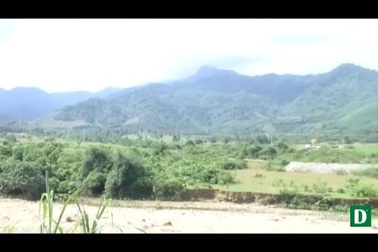 Khu tái định cư Khe Mừ dang dở.