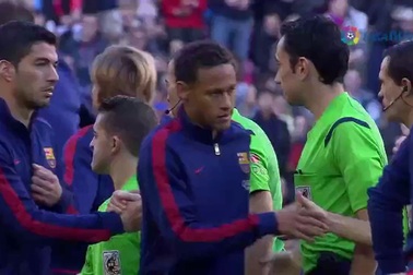 Neymar-Messi-Suarez giúp Barcelona hạ Sociedad 4-0