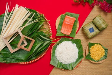 Nhân bánh chưng độc lạ của Gofood cho Tết thêm vị mới