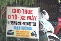 Hàng loạt cơ sở cho thuê xe máy du lịch sập bẫy lừa đảo