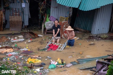 Miền Bắc mưa to, nhiều nơi mưa rất to
