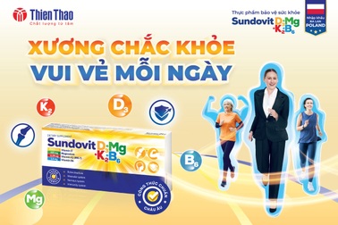 Viên uống Sundovit hỗ trợ xương chắc khỏe
