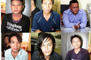 Thu giữ vũ khí của nhóm giang hồ núp bóng công ty xây dựng