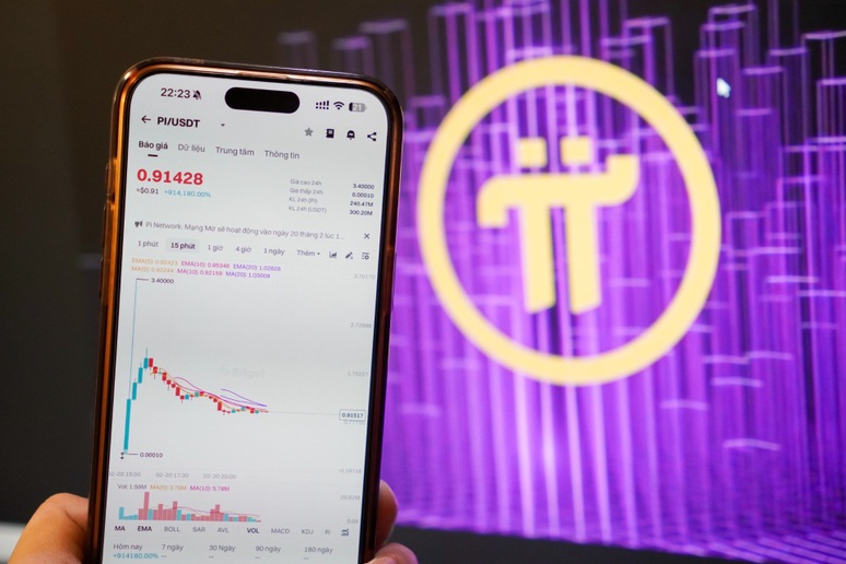 Giá Pi Network chia hơn 3 lần từ đỉnh, cộng đồng dần chán nản