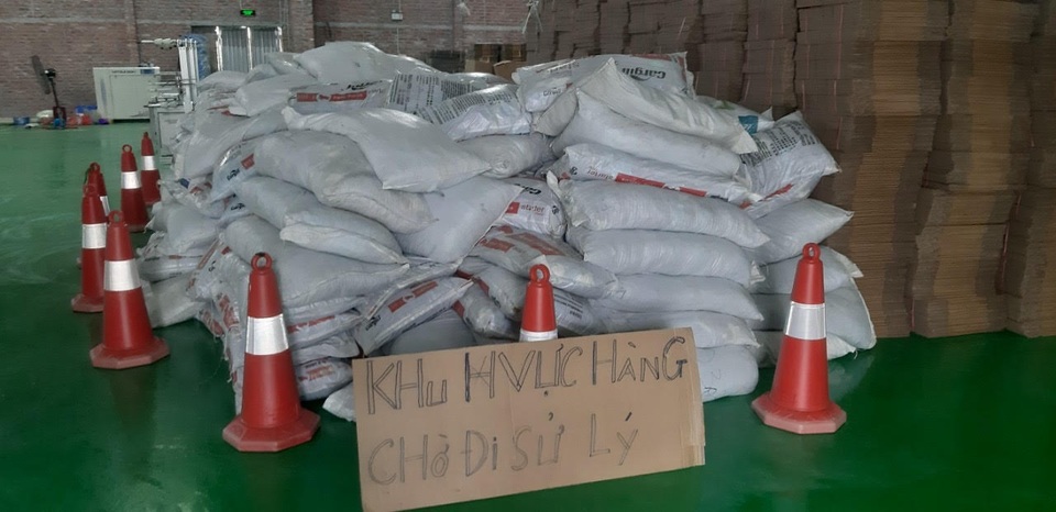 Vụ thu giữ 13 triệu găng tay cao su cũ: Đã được khoanh vùng, chờ xử lý ? - 3 Vụ thu giữ 13 triệu găng tay cao su cũ: Đã được khoanh vùng, chờ xử lý ? - 3